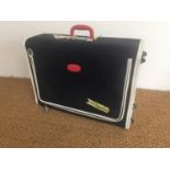 A 1960s Skyway Luggage "Outdoor Twist" Dupoint nylon suitcase, by tradition owned by actress Barbara
