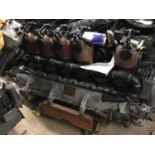 A relic British military Beardmore 160 HP six-cylinder aero engine [This lot is being sold, while
