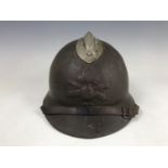 A French Mle 1926 Adrian helmet