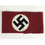 A German Third Reich NSDAP arm band