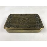 A 1914 Princess Mary gift tin and bullet pencil