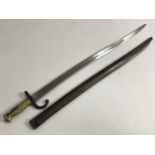 A French Mle 1866 bayonet