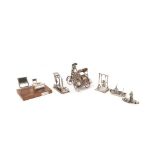 Silver miniatures lot