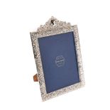 Silver photo frame