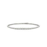 White gold and diamonds bracelet