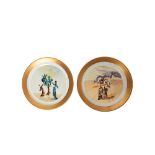 Dali's Divine Comedy porcelain pair of plates collection