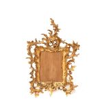 Carved and gilt wood Louis XV style photo frame