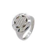 Montblanc white gold and diamonds ring