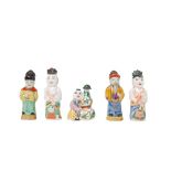 Chinese porcelain snuff bottles lot