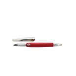 Montegrappa 1912 for "Ferrari"-"FA" red lacquer and silver fountain pen