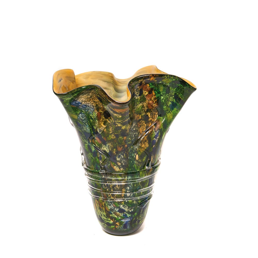 Murano glass vase