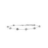 White gold and diamonds bracelet