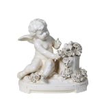 Italian Capodimonte porcelain figure, late 19th century