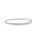 White gold and diamonds bracelet