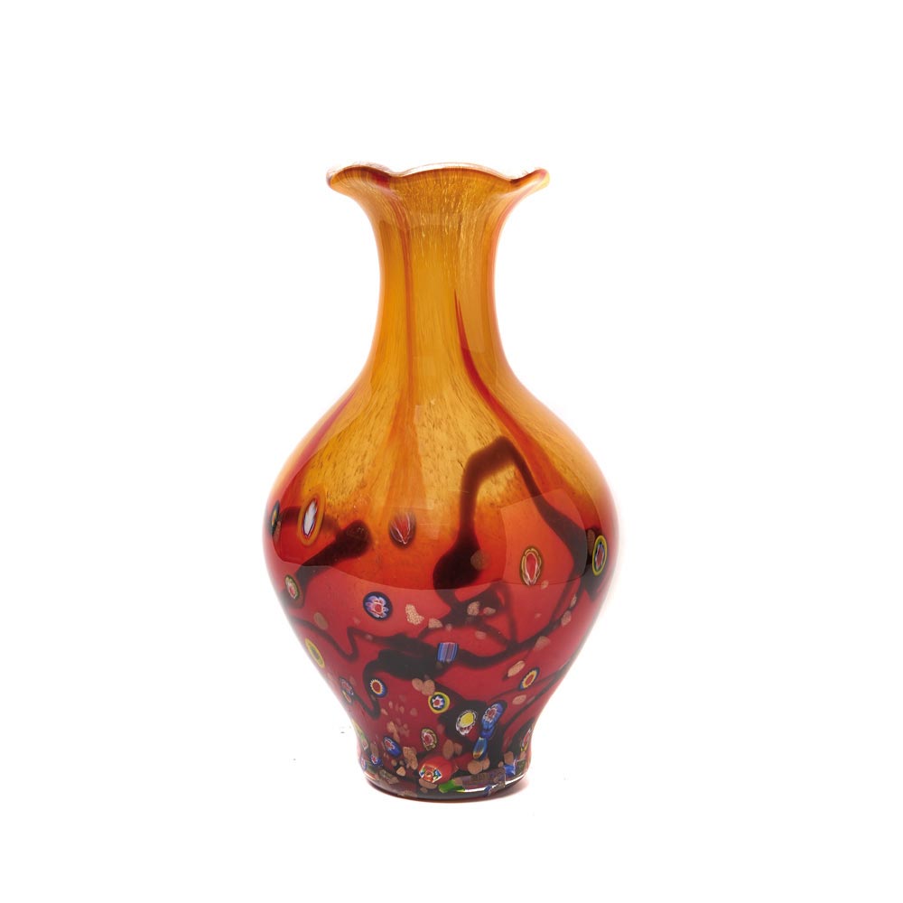 Murano glass vase