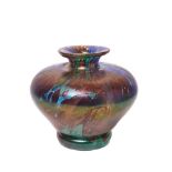Bavarian glass vase
