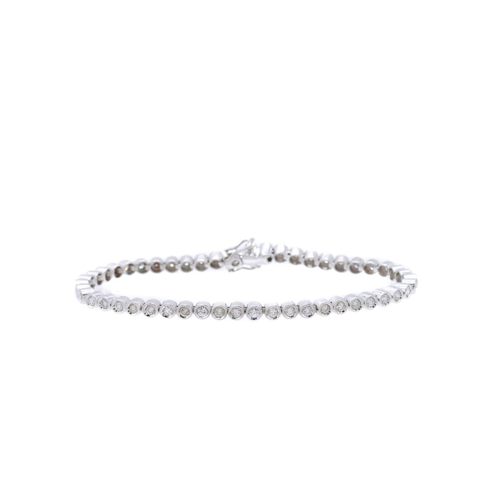 White gold and diamonds bracelet