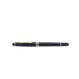 Montblanc "Meisterstück" black resin and gold plated roller