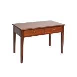 Mahogany wood Louis XVI style desk, early 20th century