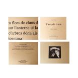 Joan Brossa (Barcelona, 1919-1998) y Manel Esclusa (Vic, Barcelona, 1952) "Flors de claus". Libro