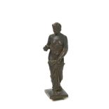 Rafael Solanich (Barcelona, 1895-1990) Venus. Escultura en bronce. Firmada. Alt.: 21 cm.