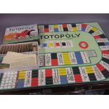 1930's / 1940's Totopoly game with gaming board