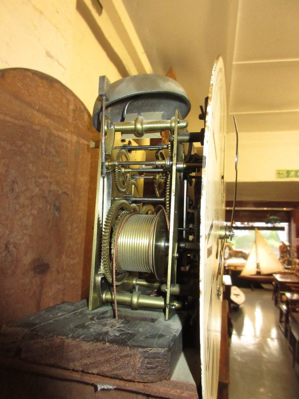 19th Century Scottish mahogany longcase clock, - Image 12 of 13