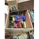 Boxed Simplex tin plate toy typewriter,