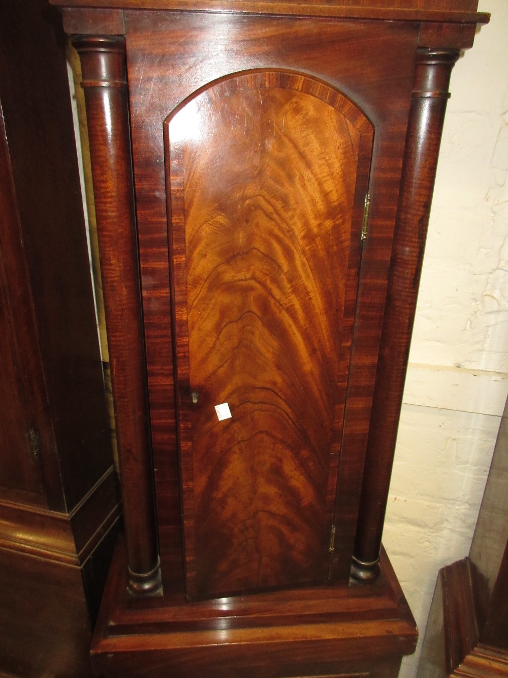 19th Century Scottish mahogany longcase clock, - Image 9 of 13