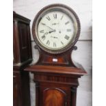 19th Century Scottish mahogany longcase clock,