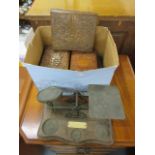 Indian carved hardwood rectangular box, two other carved boxes,