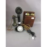 1921 Model 150 candlestick telephone with No.