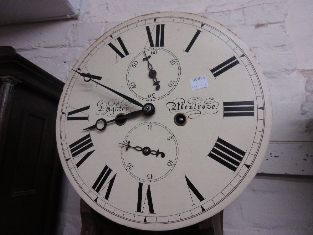 19th Century Scottish mahogany longcase clock, - Image 10 of 13