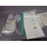 Collection of antique postal history covers