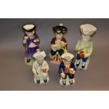 Kevin Francis Limited Edition Toby jug, ' The Thin Man ', another ' The Snuff Taker ',