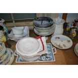 Limoges dessert service with comports,