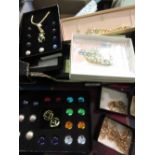 Quantity of boxed costume jewellery including: Joan Rivers and Suzanne