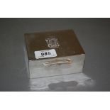Continental (900 mark) rectangular cigarette box,