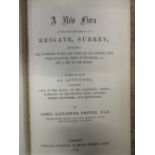 One volume, ' A New Flora of the Neighbourhood of Reigate in Surrey ' by J. A.