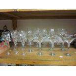 Waterford for Jasper Conran, set of eight large wine glasses,