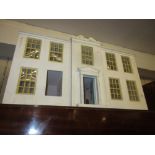 Modern Georgian style painted wooden dolls house