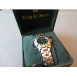 Krug - Baumen Ocean Master wristwatch in original box