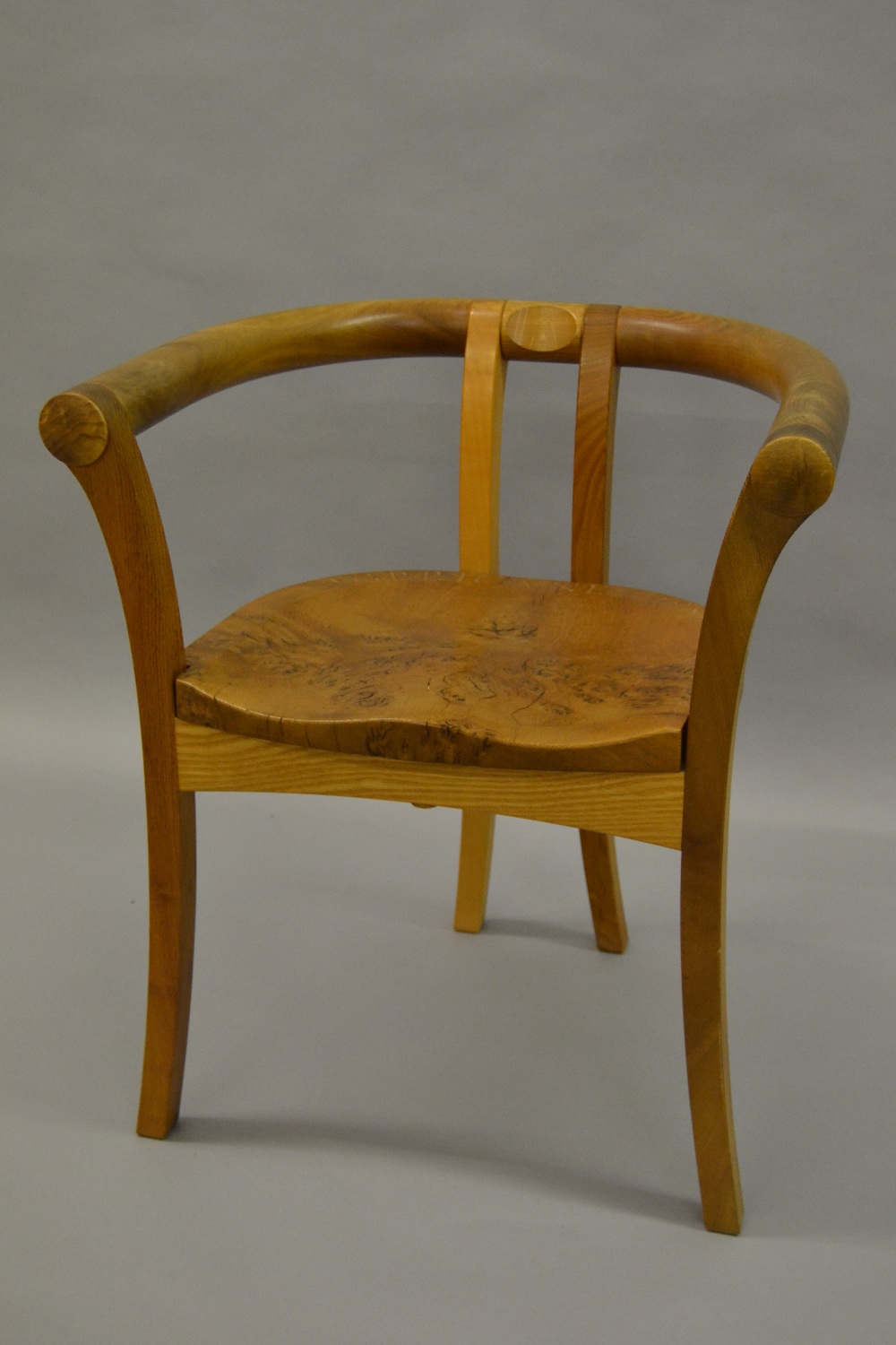 Bow back armchair by Senior & Carmichael of Betchworth,