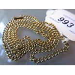 9ct Gold neck chain