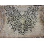 Indo Persian carpet having all-over floral design with borders, 4ft x 6ft approximately,