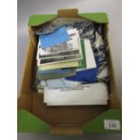 Box containing a quantity of various military related photographs of aeroplanes etc.