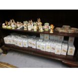 Extensive collection of Royal Albert Beatrix Potter figures including many with original boxes,