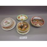 Large quantity of various Limited Edition plates