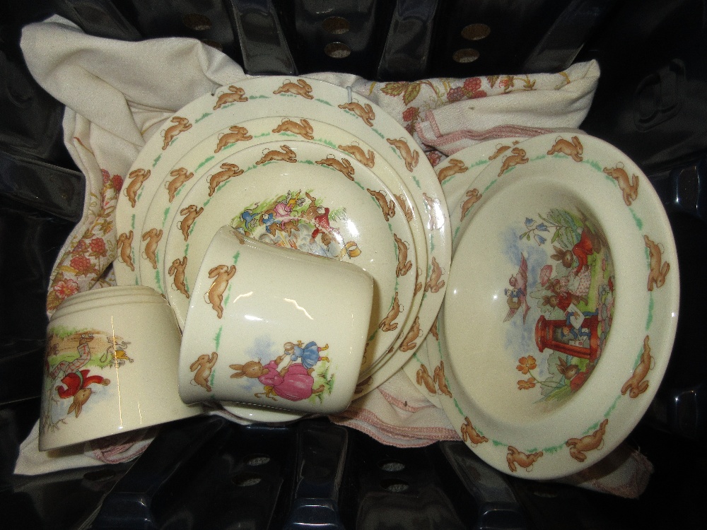 Quantity of Royal Doulton Bunnykins table ware