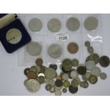 Small quantity of miscellaneous coins,